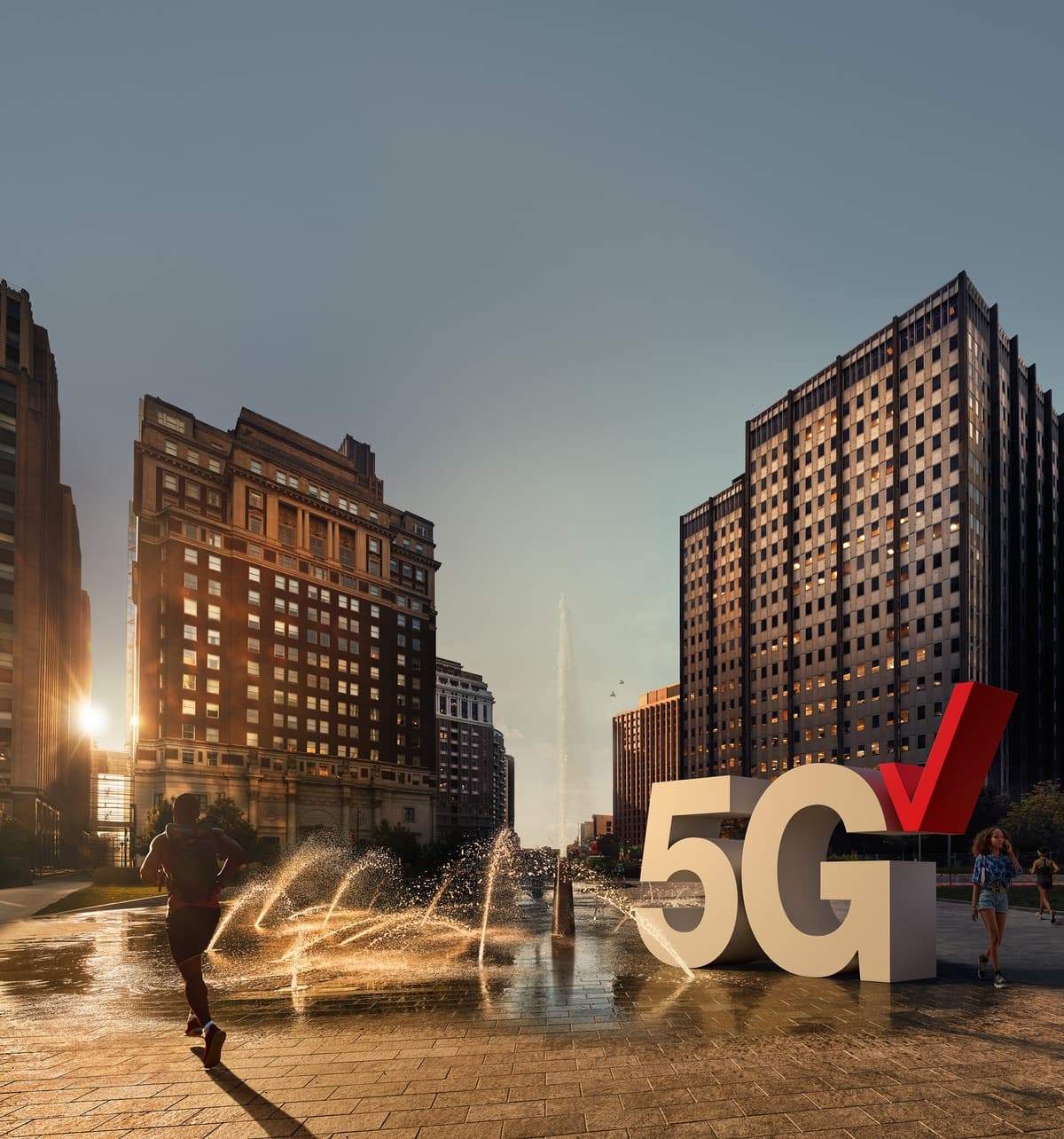 Verizon 5G Edge campaign photography