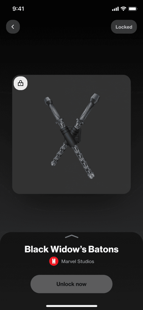 The DC App main screen
