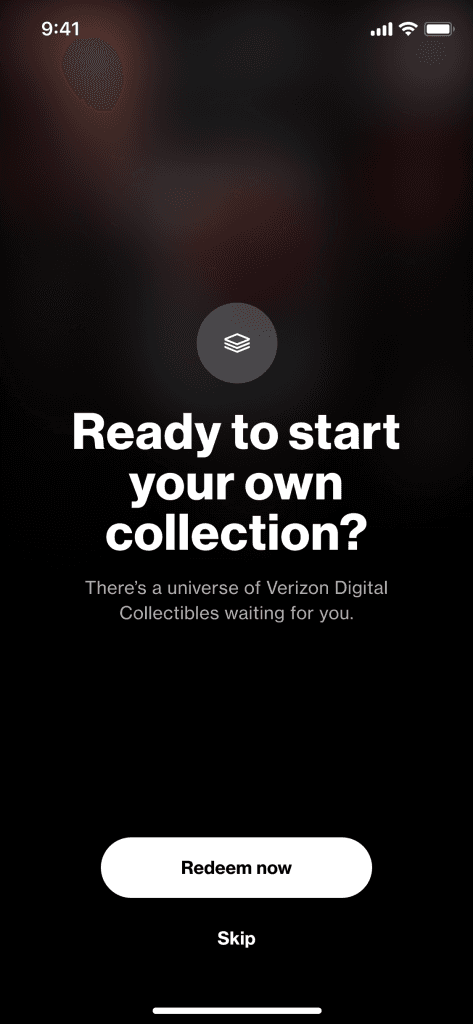 The DC App onboarding