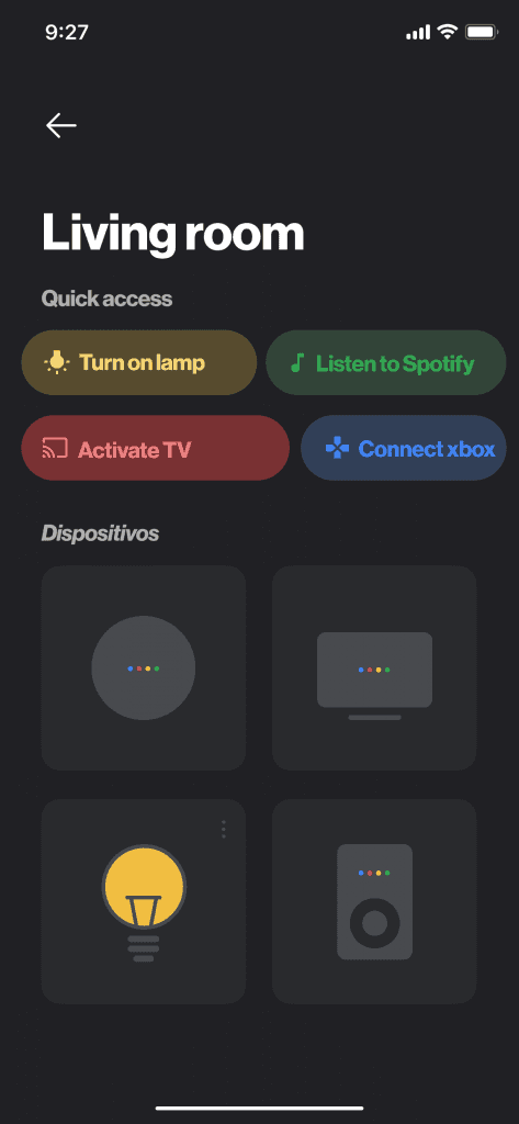 Verizon Smart Home app screen
