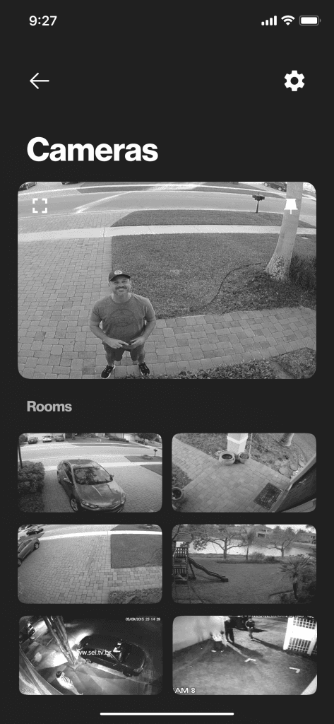 Verizon Smart Home app screen