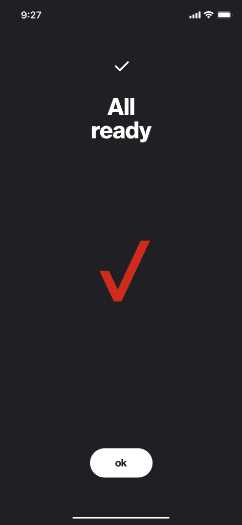 Verizon Smart Home app screen